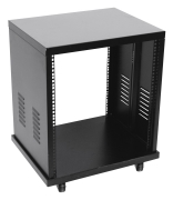 Armoire de rack 12U en acier revêtement poudré