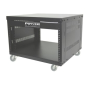 Armoire flight métal 6U sur roulette