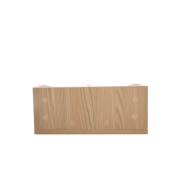 Vinyle BAC 45T BL Enova Hifi bac de rangement bois pour 120 45t vinyles