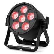 BAC324 BeamZ Professional - PAR à LED 6 x 10W RGBWA-UV en aluminium avec télécommande