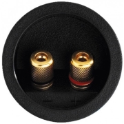 Bornier à vis circulaire haut parleur