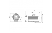 BT Théâtre HD2 Briteq - Projecteur fresnel led 200W blanc variable et couleur RGBAL Zoom motorisé 14 - 55°