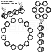 BTI-BLINDER1 FX Briteq – Blinder led 70W blanc chaud warm to dim at effet aura IP65