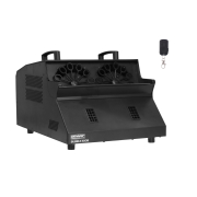 BUBBLE 300B Power lighting - Machine à bulles double sortie 100W télécommande et DMX