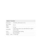 CASY032 Caymon châssis mural modulaire pour 2 modules Casy