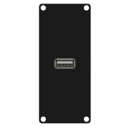CASY161-B Caymon module avec embase usb 2.0 femelle des deux côtés