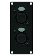 CASY 168 Caymon module 1 unité pour coffret casy avec 2 x RJ45 type D