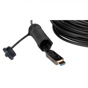 Câble Hdmi 2.1 8K  fibre optique blindé longueur 100m