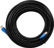 Câble réseau RJ45 CAT 6 noir pour extérieur 20m