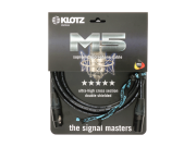 M5 Klotz - Câble XLR studio suprême double blindage connectique neutrik 3m