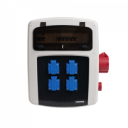 Coffret de chantier 4 prises P+N+T 16A + 1 prise 3P+N+T 32A 400V
