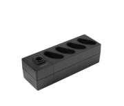 CHARGQUIK Station d’accueil Astera pour 4 QuikBricks - Chargeur pour 4 batteries 12 V