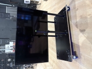 Chariot de rangement sur roulettes 120 x 60 pour écrans TV