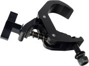 Clamp noir alu CMU 100kG pour tube 50mm adpatable 42 à 60mm