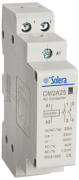 Contacteur modulaire 2 pôles NO 25A