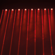 CRAZY BAR R J.Collyns - Barre oscillante avec 8 leds RBB 3W et 8 lasers rouges 500mW
