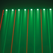 CRAZY BAR RG J.Collyns - Barre oscillante avec 8 leds RBB 3W et 8 lasers 4 rouges et 4 verts