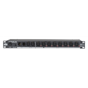 D4 Branch RM ADJ - Splitter DMX 1 entrée vers 4 sorties XLR 3 et 5 broches