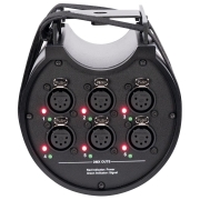 Data Distro 6 ADJ - Splitter DMX RDM 1 entrée vers 6 sorties 5 broches