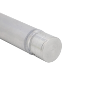 1/2MANCH-EndS ConteStage - Manchon de terminaison pour structure UNO/DUO/TRIO/QUA - Gris alu