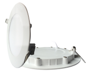 Downlight led 6W 4000K plafonnier encastrable diamètre 120mm