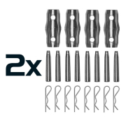 DT 34/3-T35-T Duratruss - Structure carrée 290 renforcée en T 3 départs