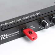 PDC150 Power dynamics - Lecteur DVD CD, USB rackable