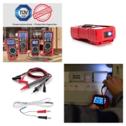 DVM020 Velleman - Multimetre, Tension, courant, résistance, continuité et température