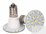 Ampoule Led E14 60V 20 leds pour manège vert