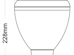 Ampoule Beneito Faure Cup Led E27 45W 100° 3000K