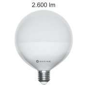 Ampoule Beneito Faure led Globe 120mm E27 22W 3000K 2500 lumens