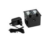 EC-2 Eurolite - Contrôleur DMX 2 canaux ultra compact pour stroboscope ou machine à fumée