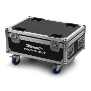 Flightcase pour 8 Neutron Dot BeamZ Pro à roulettes