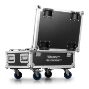 Flightcase pour 8 Neutron Dot BeamZ Pro à roulettes