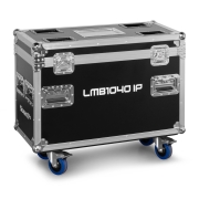 Flightcase pour 2 LMB1040IP BeamZ Pro sur roulettes