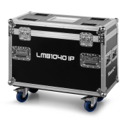 Flightcase pour 2 LMB1040IP BeamZ Pro sur roulettes
