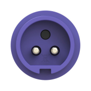 Prise male secteur NF 24V 16A IP44 2 pôles