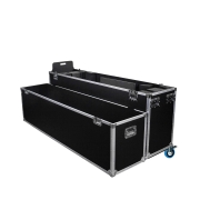 Flight case pour 2 écran 75 à 85 pouces
