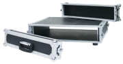 Flight case pour rack d'effet 2U 2 capots version fermeture grenouille