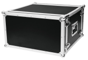 Flight case pour rack d'effet 6U 2 capots version fermeture grenouille