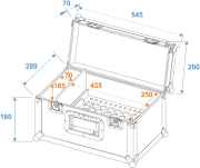 Flight case universel pour manchons et goupilles de structure