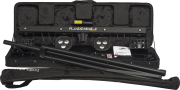 FLORIDABAR-II Algam Lighting – Set de projecteurs led PAR + Derby + Strobe + laser avec stand et housse