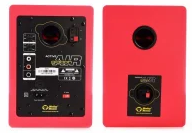 Gibbon Air Monkey banana - Paire d'enceintes bluetooth 4 pouces rouge