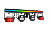 GIGBar 3 ILS Chauvet DJ - Barre led 3 en 1 avec pied, tépécommande DMX et ILS