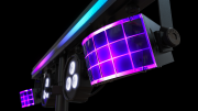 GIGBar 3 ILS Chauvet DJ - Barre led 3 en 1 avec pied, tépécommande DMX et ILS