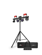 GigBarMove ILS ChauvetDj - Pack complet barre led + lyres + effets + laser + par + strobe + pieds + housse + télécommandes + USB ILS