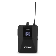 WM55B Vonyx - Système micro serre tête et cravate sans fil