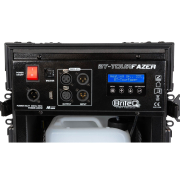 BT-TOURFAZER Briteq - Machine à brouillard haute performance en flight case de tournée, 2200 W, contrôle DMX filaire et sa