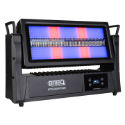 BTI-RAPTOR Briteq - Stroboscope motorisé IP65 haute puissance, 144 LEDs blanches 8 sections, 576 LEDs RGB 16 zones
