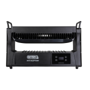 BTI-RAPTOR Briteq - Stroboscope motorisé IP65 haute puissance, 144 LEDs blanches 8 sections, 576 LEDs RGB 16 zones
